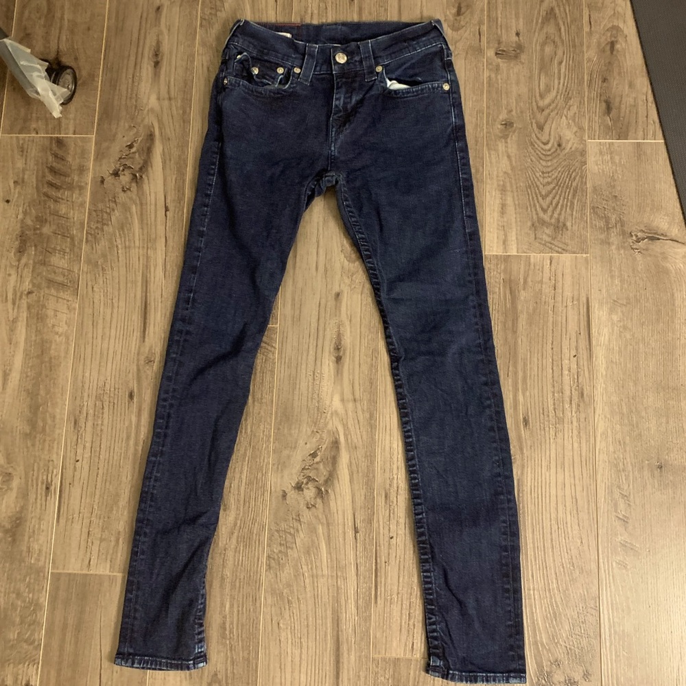 True religion jeans men’s size 28 skinny jeans.